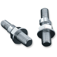 (image for) Mirror Adapter for Honda/Kawasaki/Suzuki/Victory, Chrome