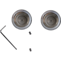 (image for) Axle Caps Front Chrome