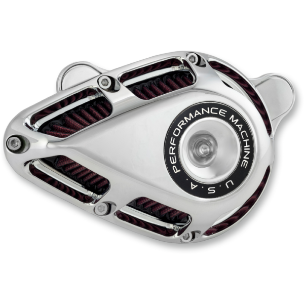 (image for) Performance Machine Jet Air Cleaner, Chrome