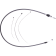 (image for) Quick Connect Braided Upper Clutch Cable - KarbonFibr