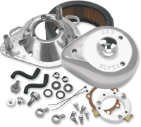 (image for) Chrome Teardrop Air Cleaner for Big Twin