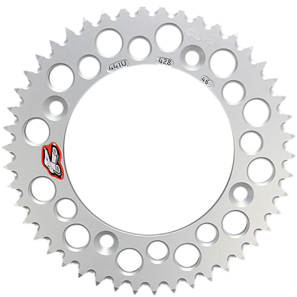 (image for) Renthal Rear Sprocket - 46T, Silver
