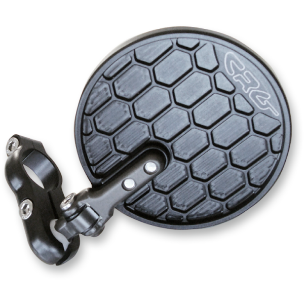 (image for) CRG Hindsight EXO LS (Lane Splitter) Bar End Mirror, Left Side, Black