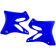 (image for) Acerbis Radiator Shroud - YZ blue