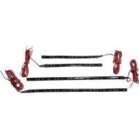 (image for) Four-Strip LED Accent Kit, Green