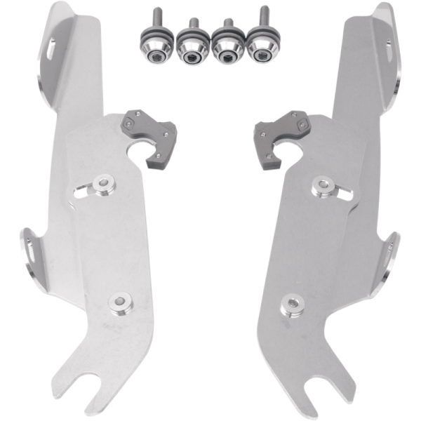 (image for) MEMPHIS SHADES HD Fats/Slim Trigger-Lock Mount Kit - Polished