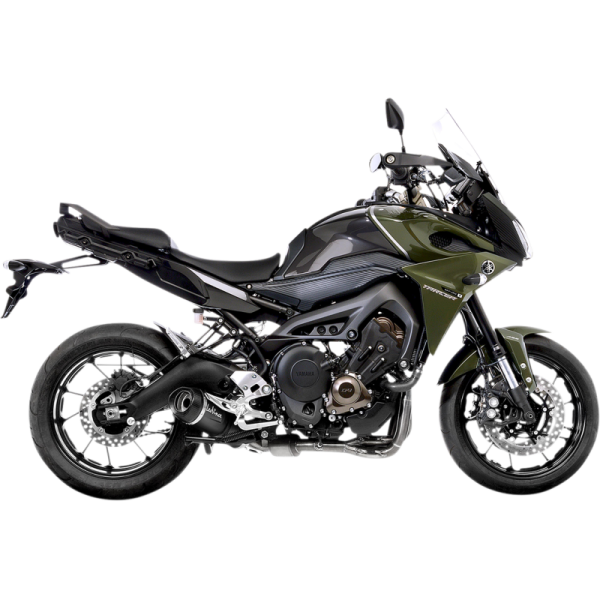 (image for) LEOVINCE LV ONE EVO Black stainless steel Exhaust for YAMAHA MT-09/Tracer/XSR 900
