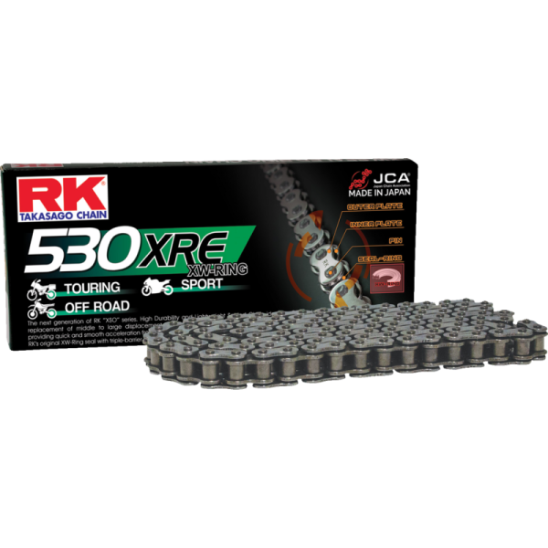 (image for) RK 530XRE Connecting Link - Rivet, Natural