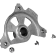 (image for) Acerbis Mounting Kit for X-Brake - SUZUKI RM-Z450 05-26 - Silver