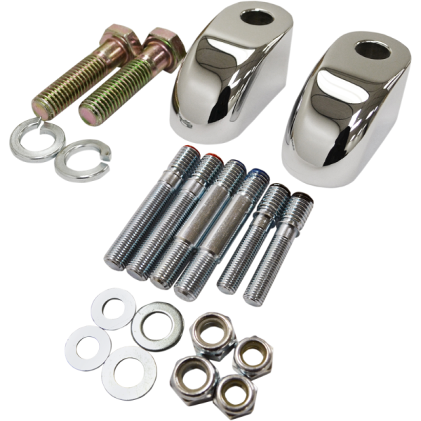 (image for) Handlebar Riser Adapters/Extensions - Chrome