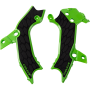 (image for) Acerbis X-Grip Frame Guard - KAWASAKI KX450 24-26 - Green/black