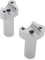 (image for) Forged Aluminum Straight Risers Chrome 3.5"