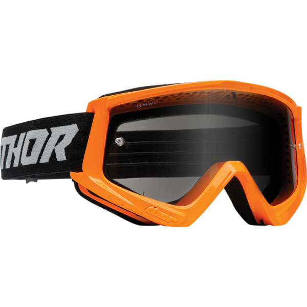 (image for) Thor Combat Racer Sand Goggles - Flo Orange/Gray