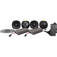 (image for) XL Series 450-Watt Dual Amp/Speaker Kit for Road Glide