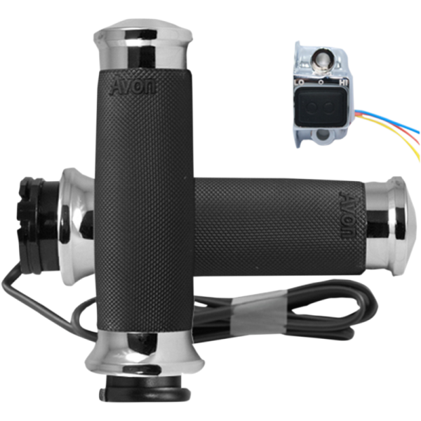 (image for) AVON GRIPS Heated Grips Custom Contour Chrome