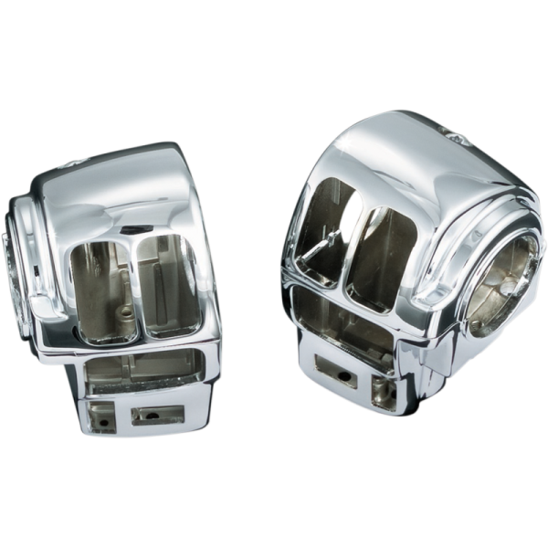 (image for) Kuryakyn Chrome Switch Housings for 99-13 H-D Models