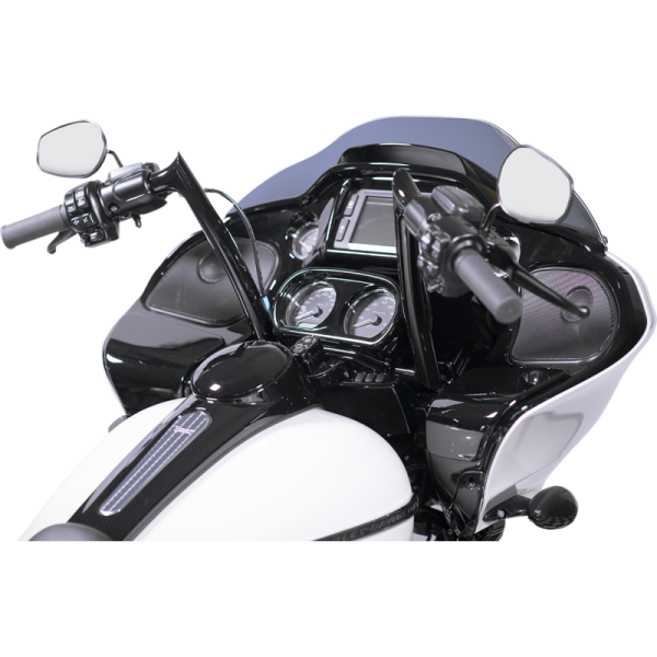 (image for) FAT BAGGERS INC Pointed Top Handlebar Gloss Black 12 Inch