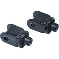 (image for) Front Splined Adapter Mount for HONDA VTX1300CX Fury 09-20 (Gloss Black)