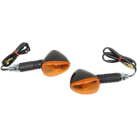 (image for) Compact Flexible Marker Light - Black/Amber (Single Filament)