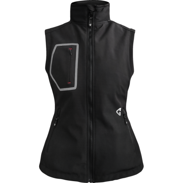 (image for) GERBING Women's 7V Torrid Softshell Heated Vest 2.0 - Black, M