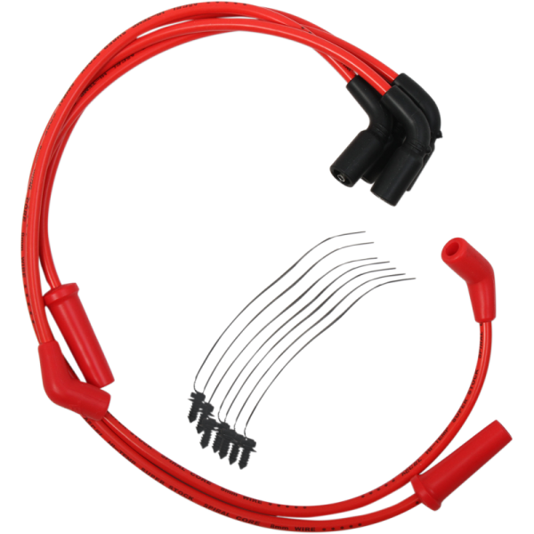 (image for) 8mm Spark Plug Wire Set (Red)