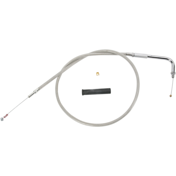 (image for) Drag Specialties Braided Idle Cable for FXSTC