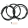 (image for) Black Vinyl/Stainless Braided Brake Line