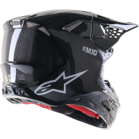 (image for) Alpinestars S-M10 Supertech Helmet, Solids - Black Glossy Carbon, Size S