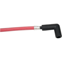 (image for) Braided Spark Plug Wires Red