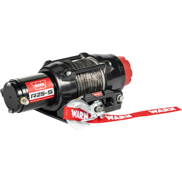 (image for) WARN R25-S winch w/ 50' x 3/16" synthetic rope