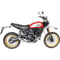 (image for) LV-10 Stainless steel Slip-On for DUCATI Scrambler 800 Desert Sled 17-20