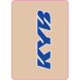 (image for) D'Cor Visuals Upper Fork Decals - KYB, blue