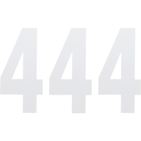 (image for) Standard Numbers - 6" White - No. 4