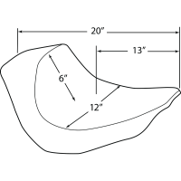 (image for) EZ-ON Mount Solo Seat Scorpion