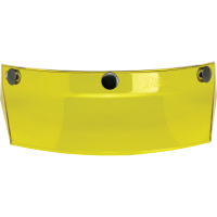 (image for) Biltwell Inc. 3-Snap Visor, Yellow Translucent