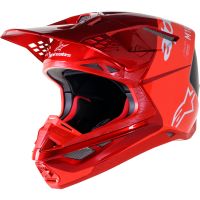 (image for) Alpinestars S-M10 Supertech Helmet, Flood - Red, Size XL