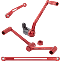 (image for) Speedliner Foot Control Kit, heel/toe, red anodized