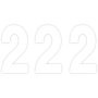 (image for) Pro Numbers - 7" White - No. 2
