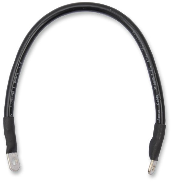 (image for) Drag Specialties Battery Cable - Solid Black 16"