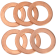 (image for) 7/16" copper crush washers (6 pk.)