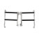 (image for) AXP Racing Radiator Brace - Black spacers