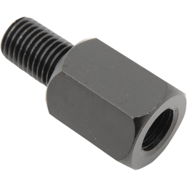 (image for) Emgo Chrome Mirror Riser 10mm Male to 10mm Female