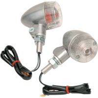 (image for) Polished Round #2 Marker Light (Single Filament, Clear)