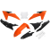 (image for) Complete Body Kit - White/black