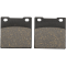 (image for) Rear Organic Brake Pad for Kawasaki ZX-12R 1200 Ninja (Radial caliper) 04-05