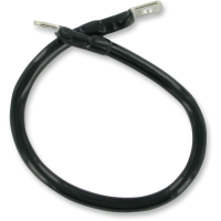 (image for) Solid Black Battery Cable 17"