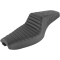 (image for) Saddlemen Step-Up™ Seat - Black, Front TR, rear LS