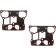 (image for) Rocker Cover Gaskets - 99-17 Twin Cam rocker housing (coated metal)