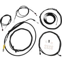 (image for) LA Choppers Midnight Braided Plug-and-Play Kit for 21-23 FLTRX/S/ST (12-14in.)