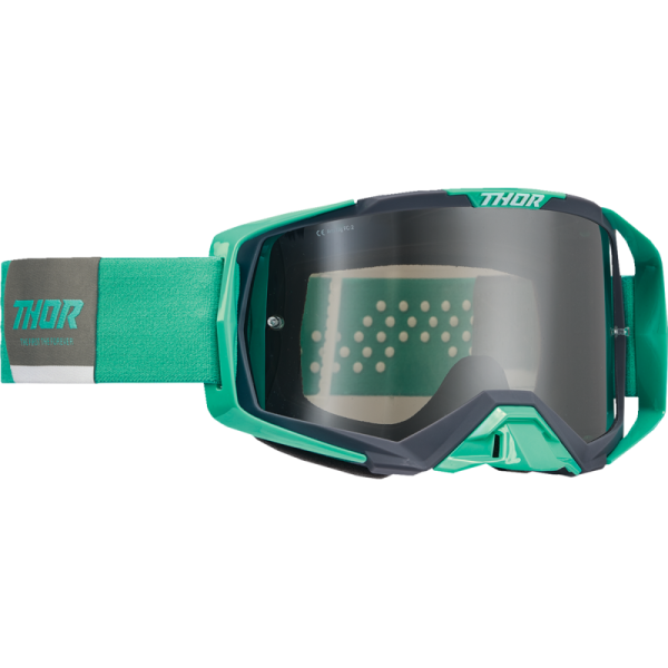 (image for) THOR Activate Goggle, Teal/Charcoal (Mirror Smoke Lens)